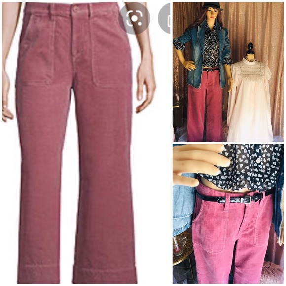 Ana corduroy Capri pants. - Picture 3 of 3